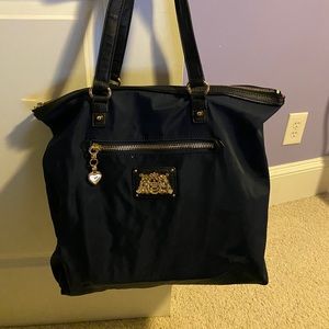 Juicy Couture Navy tote bag